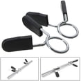 thumbnail image 4 of Barbell Spring Lock Spring Clip Dumbbell Spring Locks Lock Spring Clip Locks Dumbbell Lock Curl Bars Lock Non-slip Barbell Barbell Locks 6PCS, 4 of 5