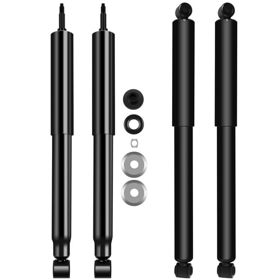 Shocks,ECCPP 4x Front Rear Struts Shocks Absorbers for Dodge Fit for 1994 1995 1996 1997 1998 1999 2000 2001 for Dodge for Ram 1500,1994 1995 1996 1997 1998 99 00 01 02 for Dodge for Ram 2500 344376