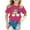 Hot Pink, variant on Kids Girls T Shirt Cat Summer Boys Round Neck Cartoon Animal Print Casual Loose Short Sleeve Tee Tops For Toddler Youth Shirts 3-14 Years