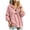 Pink, variant on SEROYE Women's Waffle Knit Sweatshirts Hoodie Pullover Henley V Neck Solid Long Sleeve Casual Sport Top Fall Winter (M, Pink)