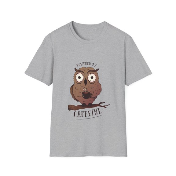 Coffee Lovers Cute Night Owl Men Women Humor TShirt