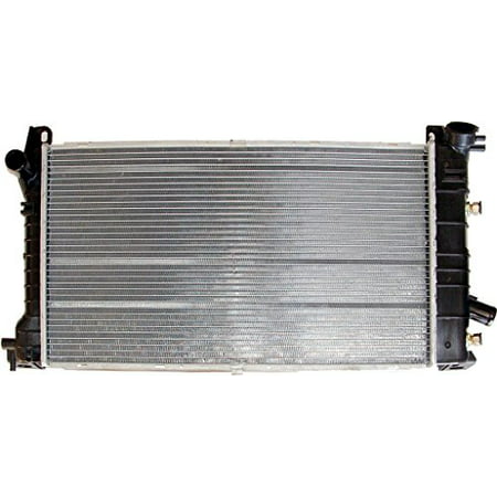 Radiator - Pacific Best Inc For/Fit 880 84-91 Ford Tempo Topaz 81-90 Escort 4cy Automatic Transmission Plastic Tank Aluminum Core
