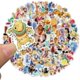 thumbnail image 5 of CQBB 100 pcs Mixed Stickers for Kids, Kawaii Princess Stickers for Water Bottle Laptop Waterproof, 5 of 5
