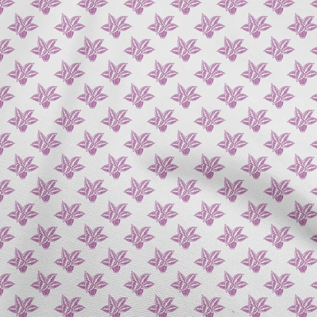 oneOone Polyester Lycra Pink Fabric Cactus Sewing Craft Projects Fabric Prints By Yard 56 Inch Wide
