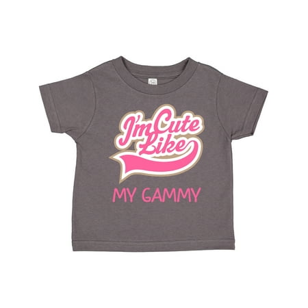 

Inktastic Cute Like My Gammy Gift Toddler Toddler Girl T-Shirt