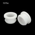 thumbnail image 3 of Uxcell 10Pcs Snap Rubber Grommet Plug Mount Dia 20mm ID 16mm Seal Anti-Scratch Electrical Box Cable Pipe White, 3 of 6