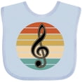 thumbnail image 3 of Inktastic Music Treble Clef Marching Band Boys or Girls Baby Bib, 3 of 4