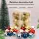 thumbnail image 5 of Inteprter Paquete de 12 bolas de Navidad colgantes para decoración de fiestas, adornos para exteriores, Bar, Hotel, colgantes reutilizables de Kits de decoración para fiestas Verde, 5 of 6