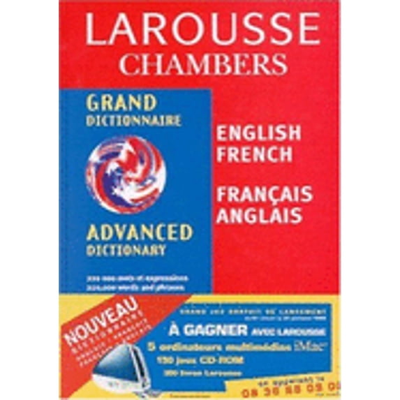 Pre-Owned Grand Dictionnaire Larousse-Chambers, Anglais-Francais/Francais-Anglais (Paperback) by Ralf Brockmeier