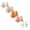 Pink 1PCS & White 1PCS & Beige 1PCS & Orange 1PCS & Khaki 1PCS, variant on jiaxiM 5 Pairs Womens Socks Casual Calf Crew Socks Cotton Comfortable and Lightweight Socks
