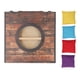thumbnail image 1 of Cornhole Game Set Portable Foldable Interactive Water Resistant Bean Bag Toss Game for Party Camping Outdoor Backyard Black Circle, 1 of 4