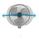 thumbnail image 2 of Ventilador Navia de Pared 18 Pulgadas M018P Gris, 2 of 4