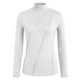thumbnail image 5 of HongQid Women's Long Sleeve Mock Turtleneck Shirts 2025 Fleece Lined Base Layer Slim Fit Thermal Underwear Tops, 5 of 6