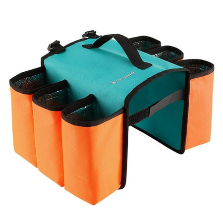 

WEST BIKING Rearseat Drink Bottle Bag Bike Water Bottle Beverage Cup Holder Cycling Portable Water Bottle Storage Bag Trunk Shelf Drinkbottle Bag