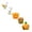 A 1PCS & D 1PCS & E 1PCS & F 1PCS & G 1PCS, variant on CY5O5ee Easter Rabbit Figures Cake Topper Mini Bunnies Carraot Ornament Garden Miniatures Kit Desk Birthday Party Decorations Cupcake Toppers Birthday Party Supplies