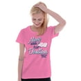 thumbnail image 3 of Always Ask For Directions Bible Womens Fitted Plus Size Graphic Tee Brisco Brands 3X, 3 of 5