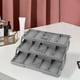 thumbnail image 4 of Caja plegable para organizadores cosméticos • Almacenamiento de 2 niveles para joyería y maquillaje • Organizador de cajones para tocador de 43x26x8cm • Diseño plegable que ahorra espacio, 4 of 6
