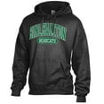 thumbnail image 2 of Men's Comfort Wash  Black Binghamton Bearcats Lightweight Fleece Pullover Hoodie, 2 of 3