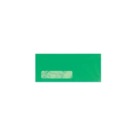 UPC: 0848614009558 | LUX 4 1/8 x 9 1/2 #10 Window Envelopes Bright Green 4261-12-50