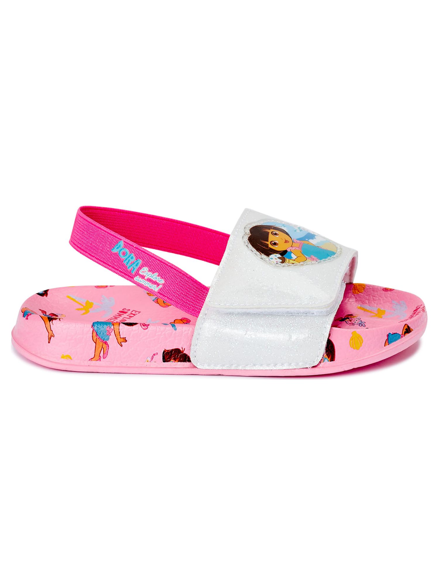 Dora the Explorer Toddler Girls' Beach Slide Sandals - image 2 of 6