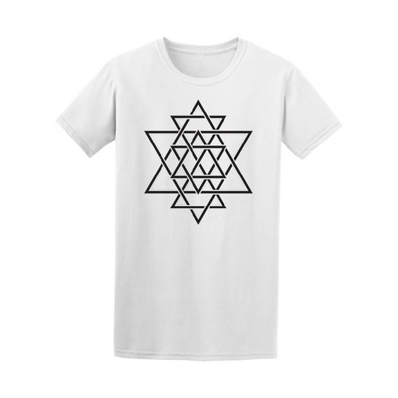 Sacred Star Geometric Shape Tee Men's -Image by Shutterstock