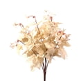 thumbnail image 1 of Manojo de hojas de arce simuladas decoración de bodas hojas de arce simuladas accesorios de fotografía para el hogar plantas verdes simuladas - color champán longitud total ANGGREK Otros, 1 of 8