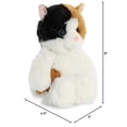 thumbnail image 4 of Aurora - Amigos de peluche - Gato Esmeralda de 8", blanco, 4 of 4