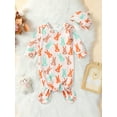 thumbnail image 2 of GXFC Preemie Boys Girls One-piece Pajamas Outfits Newborn Long Sleeve Heart Print Sleep Bag Wearable Blanket with Hat Infant Sleep Sack Set Clothes 0-3M, 2 of 9