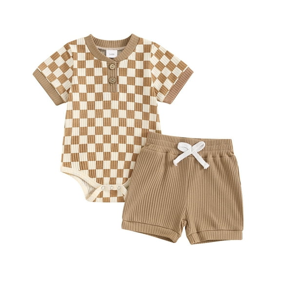 Pimfylm Toddler Baby Boy Summer Outfit,Baby Bundles Boys Gentleman Suit British Dress Lapel Short Sleeved Shirt Vest Pants Three Piece Suit