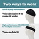 thumbnail image 5 of Paquete de 6 Bandas Deportivas para Hombres, Bandas para Sudor, Bandas para el Sudor Deportivas, Bandas para el Entrenamiento de Hombres, Ciclismo, Correr, Fitness, Gimnasio, Yoga, 5 of 10