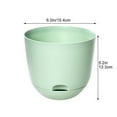 thumbnail image 2 of Arborister 2 Self Watering Flower Pot Planter Plastic Pots for Indoor/Outdoor Plants, 2 of 10