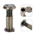thumbnail image 2 of Shisuyan Wide Angle Vision Door Peephole Viewer Coffee 1Pcs 2.0X1.1X1.1In, 2 of 8
