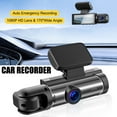 thumbnail image 4 of TASHHAR Car Dash Cam Dual Lens 1080P HD DVR Front or Inside Video Camera Driving Recorder Night Vision G-Sensor, Motion Detection, 4 of 14