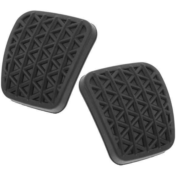OUNONA 1 Pair Car Foot Pedals Pads Rubber Durable Increases Friction for Driving