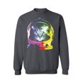 thumbnail image 1 of Awkward Styles Cat Crewneck Sweater Space Pet Sweatshirts, 1 of 5