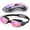 Black - Bright Fuchsia, variant on AEGEND Adult Swim Goggles for Unisex Men, Women & Youth – Anti-Fog, Leak-Proof, UV Protection, Wide View Swimming Goggles, Ideal for Pool & Open Water Swimming - Mirrored Version