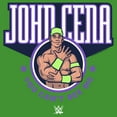 thumbnail image 2 of Boy's WWE John Cena You Can't See Me Graphic Tee Kelly Green Small, 2 of 4