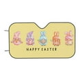 thumbnail image 7 of Goofa Happy Easter Sunflower Gnomes,Cute Gnome Printed Car Windshield Sunshade,Foldable Reflective Sun Visor,UV Protection Heat Blocker Sunshade,Car Cooling Accessory-Small, 7 of 7