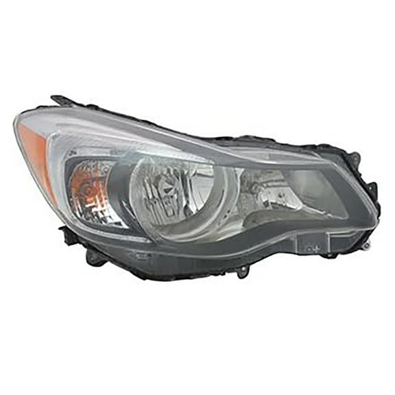 Right Headlight Assembly Compatible with 2012-2014 Subaru Impreza Base Limited Premium Sport Sedan Hatchback Passenger Side 2.0L FB20 Halogen Replaces 84001FJ320 SU2503155