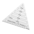 thumbnail image 2 of Advancent Reglas acrílicas transparentes, regla de diamantes de 45 grados, regla de acolchado artesanal, reglas de corte, suministros de sastre Type7 NO7, 2 of 6