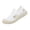 White_006, variant on Women’s Breathable Knit Platform Walking Shoes, Hollow Cutout Slip On Closed Toe Casual Sneakers Non-Slip Thick Sole Daily Outdoor Footwear 10(EU-43) 43
