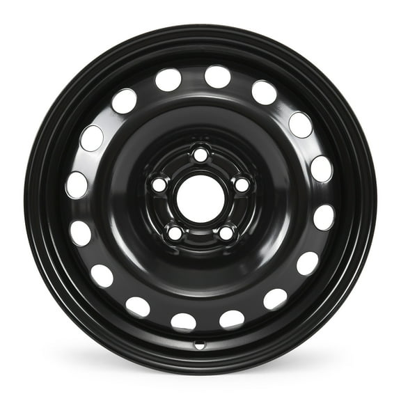 New Wheels For 2016-2019 Chevrolet Cruze, 15 x 6 Inch Black Steel Wheels Rims