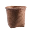 thumbnail image 1 of Home Textile Storage - Product classification Can Woven Waste for Bedroom Bathroom Straw Kitchen Small Rubbish Cans Practical Waste Management Solution for Home, 1 of 5