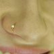 thumbnail image 4 of Thin 14k Gold Filled Tiny Nose Ring Hoop - 2 mm Green Opal piercing Nose Hoop - 24 gauge very Thin Nose Hoop Tiny Piercings Nose Rings hoop - Opal nos, 4 of 4