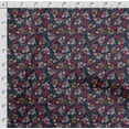 thumbnail image 5 of Soimoi Dog Print, Silk Fabric, Decor Sewing Fabric by The Yard 42 Inch Wide,Decorative Fabric for Shirts Suits Ties, Navy Blue, 5 of 6