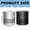 Black, variant on Fridge Deodorizer, Fresh-Core Refrigerator | Fridge Deodorizer – Lasts 10 Years,Long-Lasting Odor Eliminator - More Effective Than Baking Soda,Charcoal Bags (Stainless Steel)
