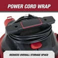Hyper Tough 5 Gallon Wet/Dry Vacuum for the Car, Garage, Home or