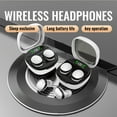 thumbnail image 4 of Christmas Clearance Holiday Deals! QTOCIO Wireless Bluetooth Headphones, 5.3 In Ear Intelligent Noise Reduction Long Battery Life Wireless Bluetooth Earphones, White, 4 of 8