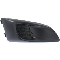 Fog Light Cover Compatible with 2012-2016 Chevrolet Sonic Right Passenger Black