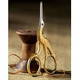 thumbnail image 3 of Gingher 01-005280 Stork Embroidery Scissors, 3.5 Inch, Gold, 3 of 4